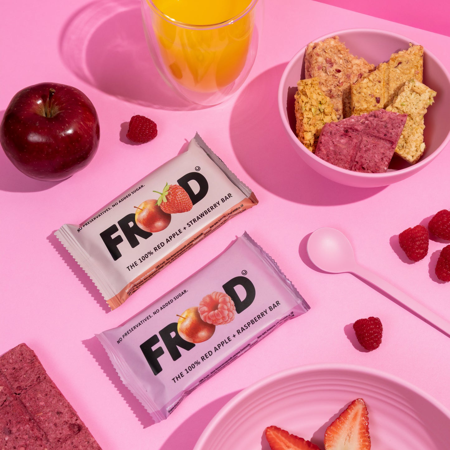 Frood Apfel & Himbeere – 100% Frucht